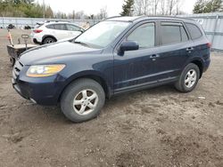 Salvage cars for sale from Copart Bowmanville, ON: 2009 Hyundai Santa FE GL