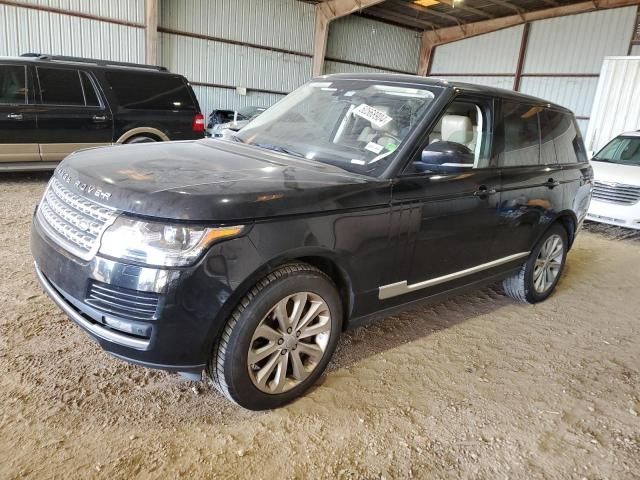 2016 Land Rover Range Rover HSE