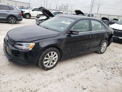 Salvage cars for sale from Copart Haslet, TX: 2013 Volkswagen Jetta SE
