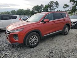 Salvage cars for sale at Byron, GA auction: 2019 Hyundai Santa FE SEL