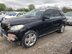 Mercedes-Benz salvage cars for sale: 2013 Mercedes-Benz ML 350 4matic