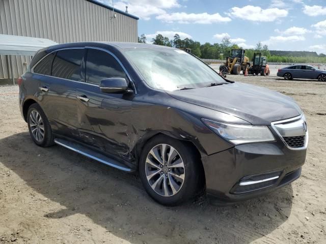 2016 Acura MDX Technology