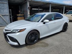 Salvage cars for sale at Fresno, CA auction: 2022 Toyota Camry XSE