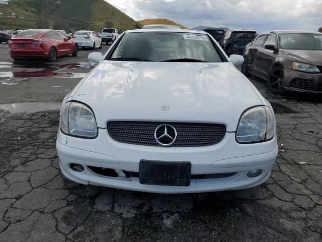 2001 Mercedes-Benz SLK 230 Kompressor