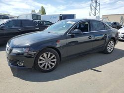 Salvage cars for sale at Hayward, CA auction: 2011 Audi A4 Premium Plus