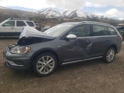 Salvage cars for sale at Reno, NV auction: 2017 Volkswagen Golf Alltrack S