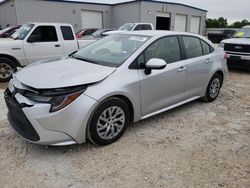 Salvage cars for sale from Copart New Braunfels, TX: 2022 Toyota Corolla LE
