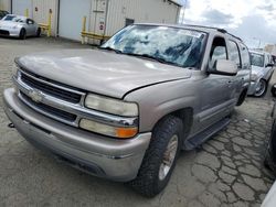 Chevrolet salvage cars for sale: 2001 Chevrolet Tahoe K1500