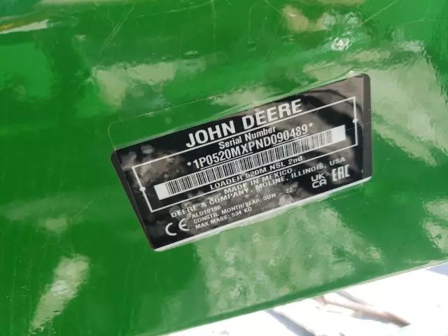 2022 John Deere 520M