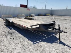 Salvage trucks for sale at Rogersville, MO auction: 2022 Lqni 20' Fltbed