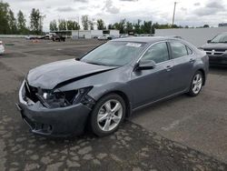 Salvage cars for sale at Portland, OR auction: 2010 Acura TSX