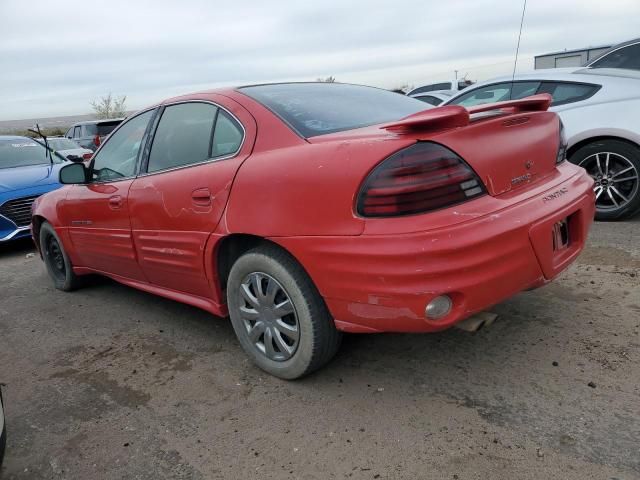 2001 Pontiac Grand AM SE1