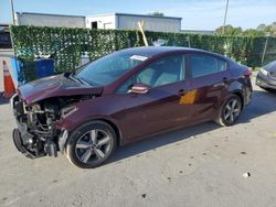 KIA Forte LX salvage cars for sale: 2018 KIA Forte LX