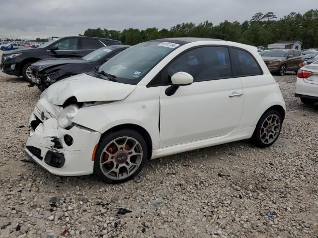 2012 Fiat 500 Sport