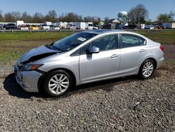 Salvage cars for sale from Copart Hillsborough, NJ: 2012 Honda Civic EX