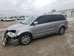 Salvage cars for sale at Kansas City, KS auction: 2014 Chrysler Town & Country Touring L