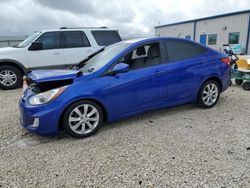 Salvage cars for sale at Arcadia, FL auction: 2013 Hyundai Accent GLS