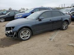 Salvage cars for sale at Hillsborough, NJ auction: 2017 Audi A4 Premium
