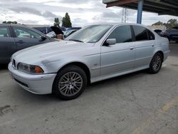 Salvage cars for sale from Copart Hayward, CA: 2001 BMW 530 I Automatic