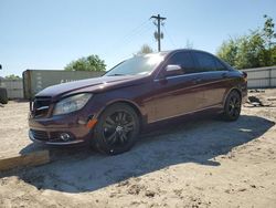 Salvage cars for sale from Copart Midway, FL: 2008 Mercedes-Benz C300