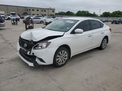 Salvage cars for sale from Copart Wilmer, TX: 2017 Nissan Sentra S