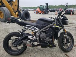 Salvage cars for sale from Copart Spartanburg, SC: 2020 Triumph Street Triple RS
