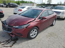 Salvage cars for sale at Bridgeton, MO auction: 2016 Chevrolet Cruze LT