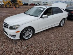 Salvage cars for sale from Copart Phoenix, AZ: 2014 Mercedes-Benz C 250