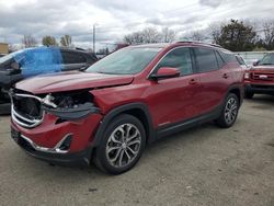 Salvage cars for sale at Moraine, OH auction: 2019 GMC Terrain SLT