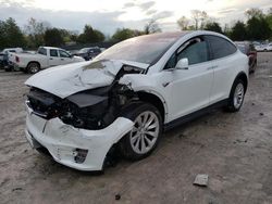 Salvage cars for sale from Copart Madisonville, TN: 2018 Tesla Model X