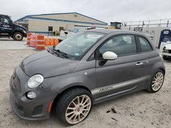 Salvage cars for sale at Houston, TX auction: 2013 Fiat 500 Abarth