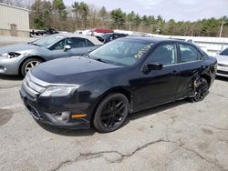 Salvage cars for sale at Exeter, RI auction: 2010 Ford Fusion SE