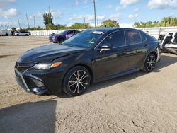 Salvage cars for sale at Miami, FL auction: 2020 Toyota Camry SE