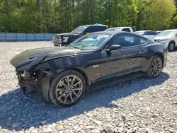 Salvage cars for sale from Copart Florence, MS: 2015 Ford Mustang GT