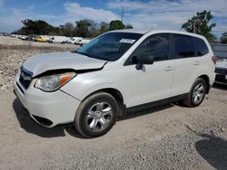 Salvage cars for sale from Copart Riverview, FL: 2014 Subaru Forester 2.5I