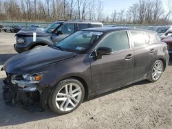 Salvage cars for sale at Leroy, NY auction: 2014 Lexus CT 200