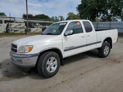 Salvage cars for sale from Copart Sacramento, CA: 2000 Toyota Tundra Access Cab