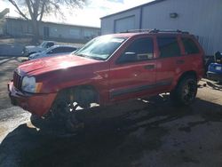 Salvage cars for sale at Albuquerque, NM auction: 2005 Jeep Grand Cherokee Laredo