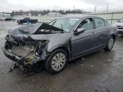 Salvage cars for sale from Copart Pennsburg, PA: 2012 Honda Accord LX