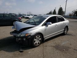 Salvage cars for sale from Copart Rancho Cucamonga, CA: 2010 Honda Civic LX