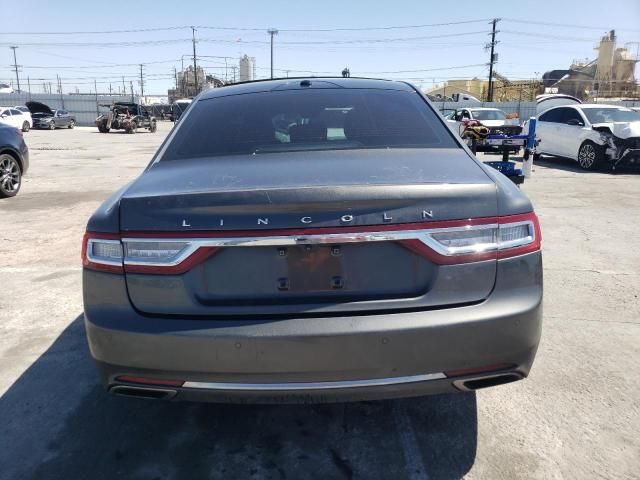 2017 Lincoln Continental Select