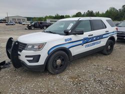 Ford Explorer Police Interceptor salvage cars for sale: 2018 Ford Explorer Police Interceptor