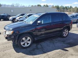 Salvage cars for sale from Copart Exeter, RI: 2012 Jeep Compass Latitude