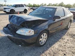 Honda Civic SI salvage cars for sale: 1999 Honda Civic SI