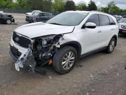 Salvage cars for sale from Copart Madisonville, TN: 2016 KIA Sorento LX