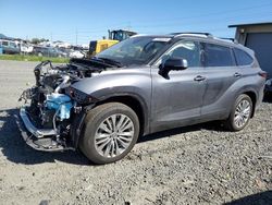 Salvage cars for sale from Copart Eugene, OR: 2024 Toyota Highlander LE