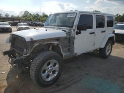 Salvage cars for sale at Florence, MS auction: 2013 Jeep Wrangler Unlimited Sahara