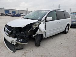 Salvage cars for sale from Copart Haslet, TX: 2013 Dodge Grand Caravan SXT