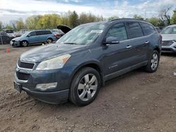 Vehiculos salvage en venta de Copart Chalfont, PA: 2009 Chevrolet Traverse LT