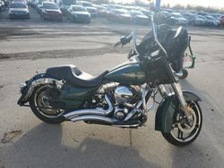 Salvage motorcycles for sale at Woodhaven, MI auction: 2015 Harley-Davidson Flhxs Street Glide Special
